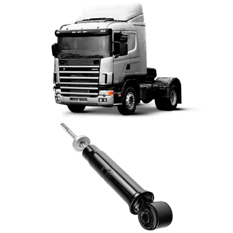 Amortecedor Cabine Caminhão Scania Série 4 ”R” Após 2004 Traseiro - 1505563