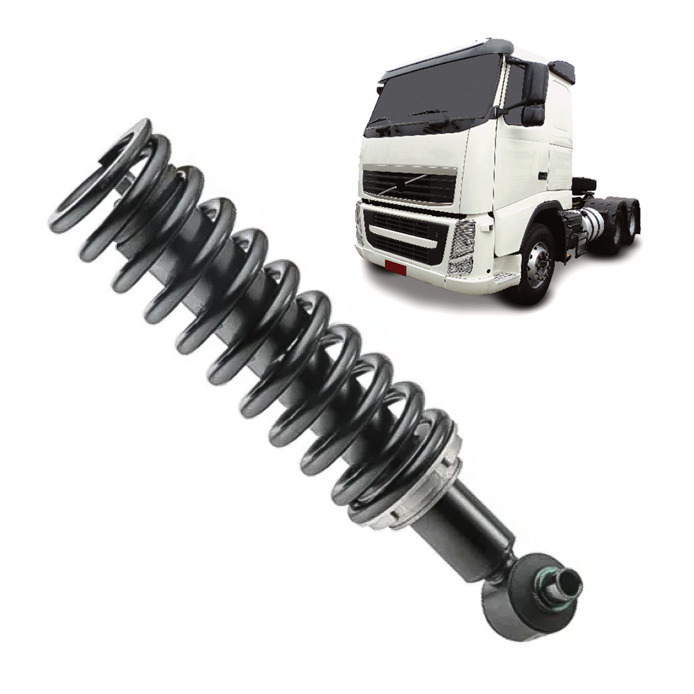 Amortecedor Cabine Caminhão Volvo FH de 2010 a 2015 Com Mola (Dianteiro) - 21111925