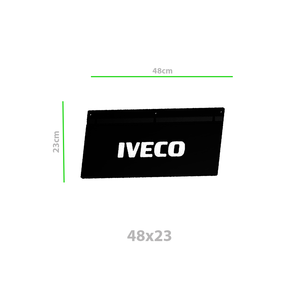 Aparabarro Lameiro Iveco Stralis, Eurotech (48X23cm) - Dianteiro