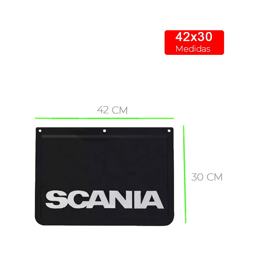 Aparabarro Lameiro Scania Série 4 Após 1998 (42X30cm) - Dianteiro