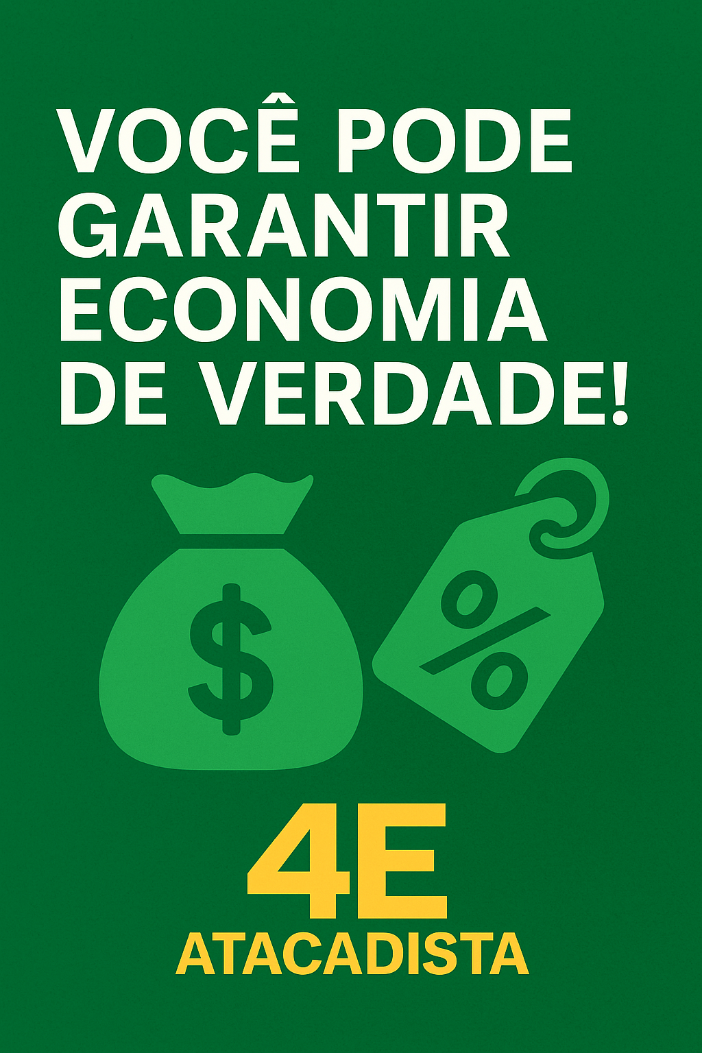 4E Atacadista - Promoções e Economia de Verdade