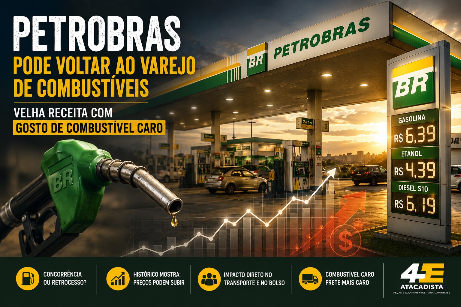 ⛽ Petrobras no varejo?