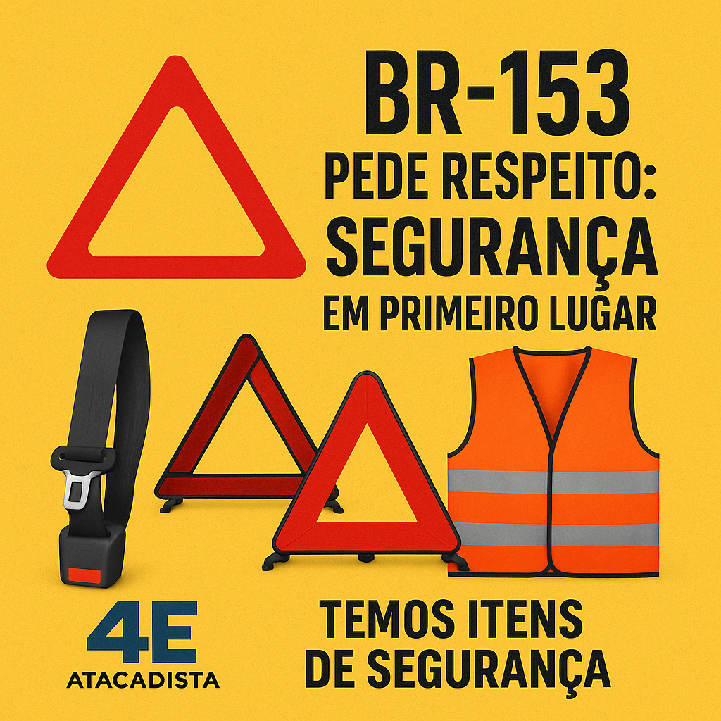 4E Atacadista - Itens de Segurança Automotiva