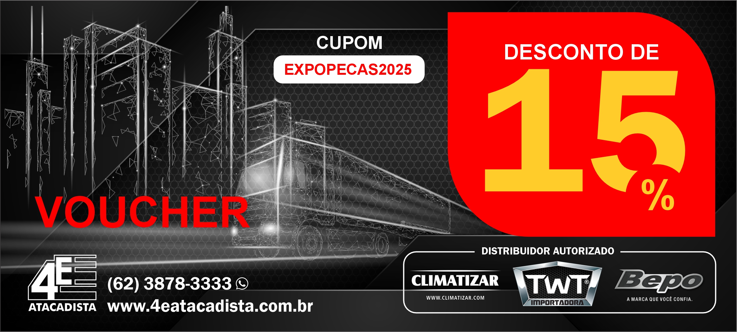 Voucher Feira Expo 2025