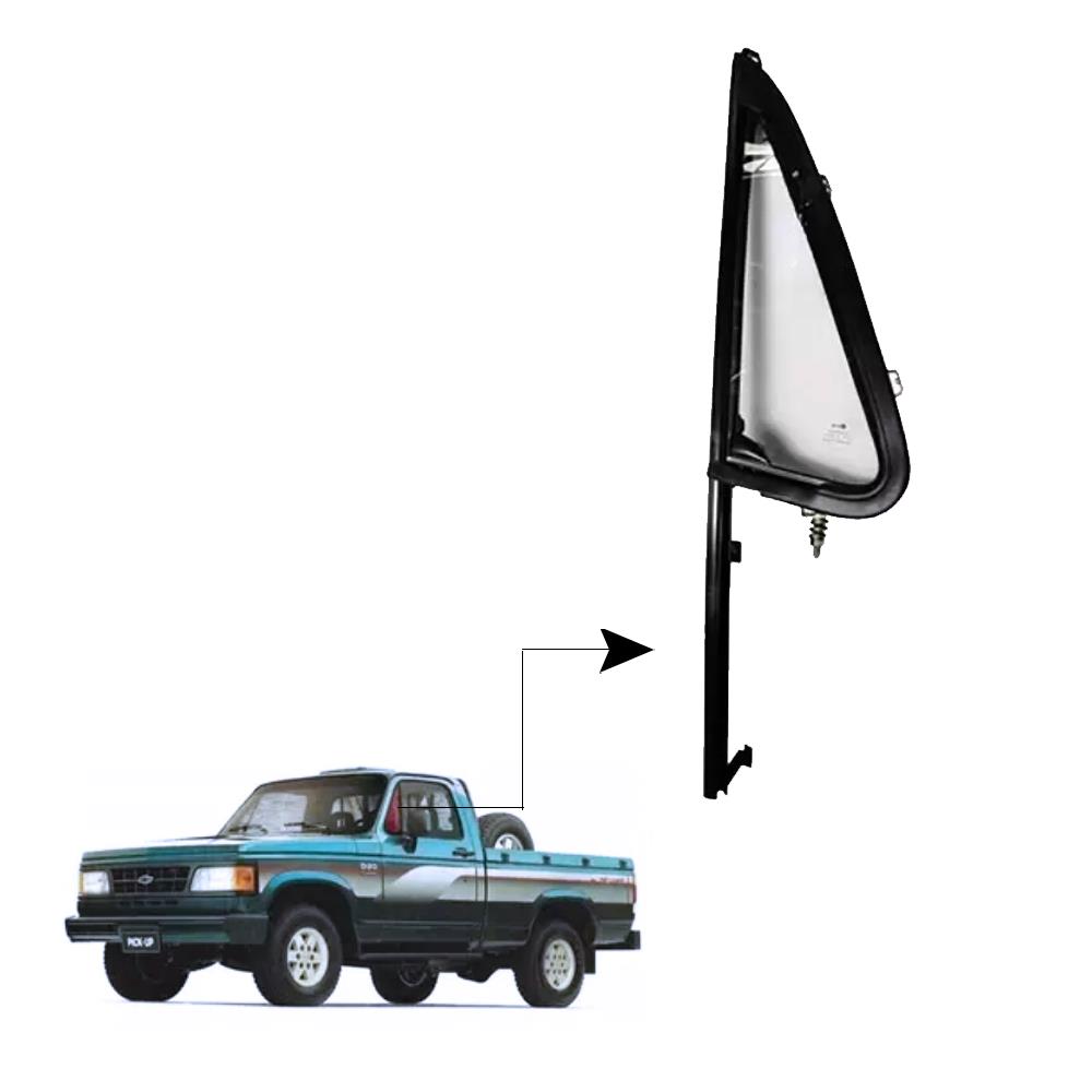 Quebra Vento Chevrolet A-20, C-20, D-20 Lado Esquerdo - 94644939
