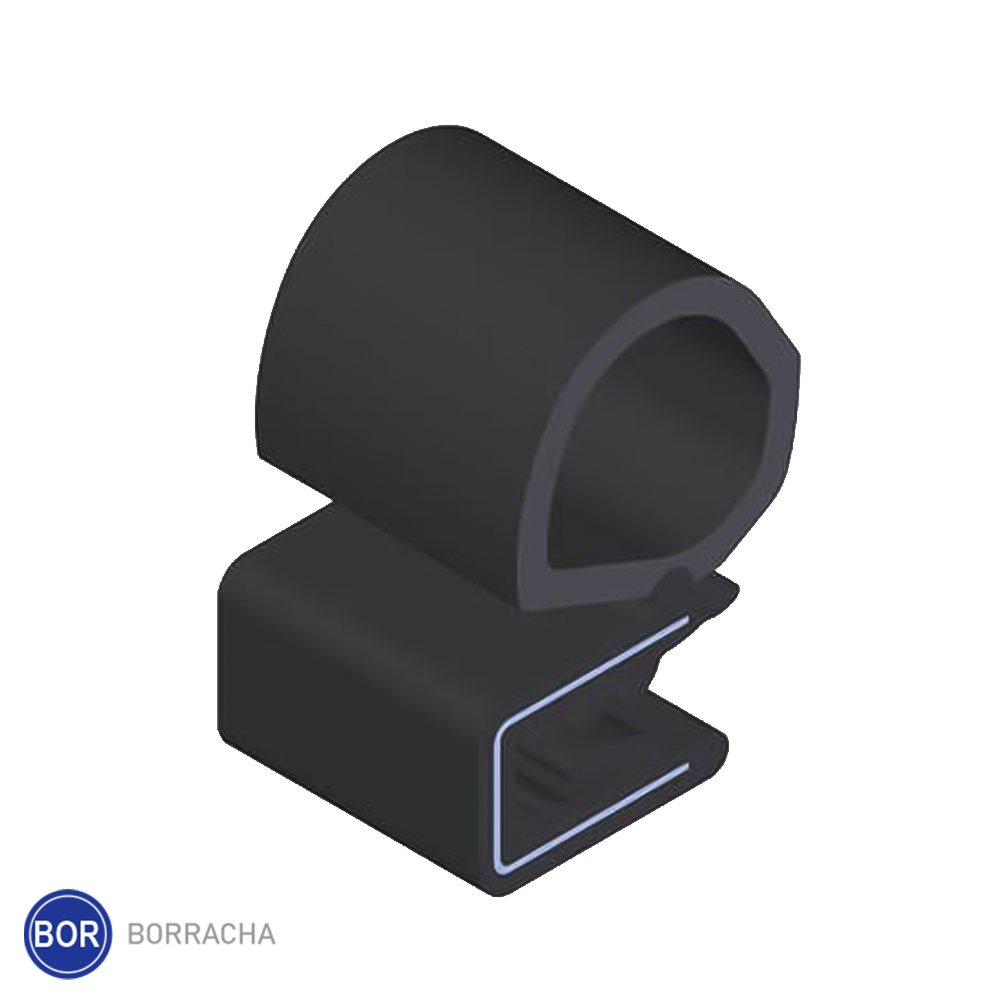 Borracha Porta Caminhão Volvo FH, NH Interna 1993 a 2011 Encaixe