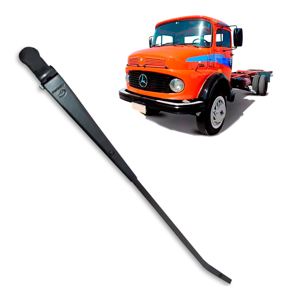 Braço Limpador Parabrisa Caminhão Mercedes-Benz 1113 1934, 1969 a 1988 Reto