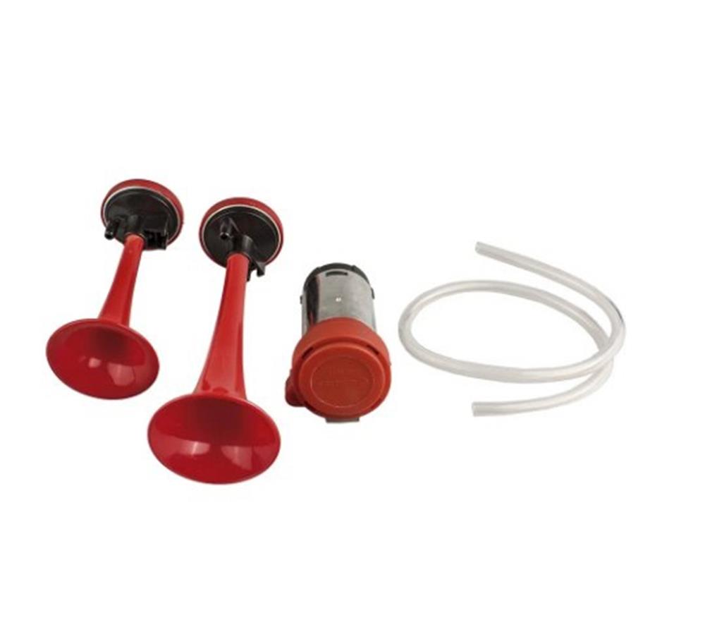 Buzina A Ar Eletrica 2 Corneta Com Compressor 12V - GB1066