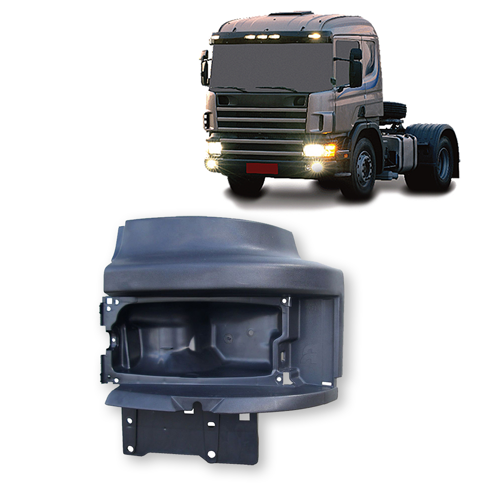 Carcaça Farol Caminhão Scania Série 4 ”P” ou ”R” Lado Direito - 1324600