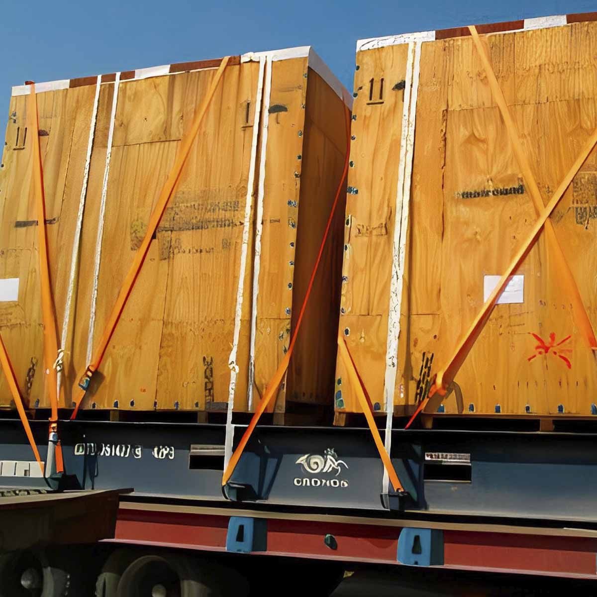 Cinta Catraca 5,0 Toneladas com 9 Metros 50Mm com Gancho J