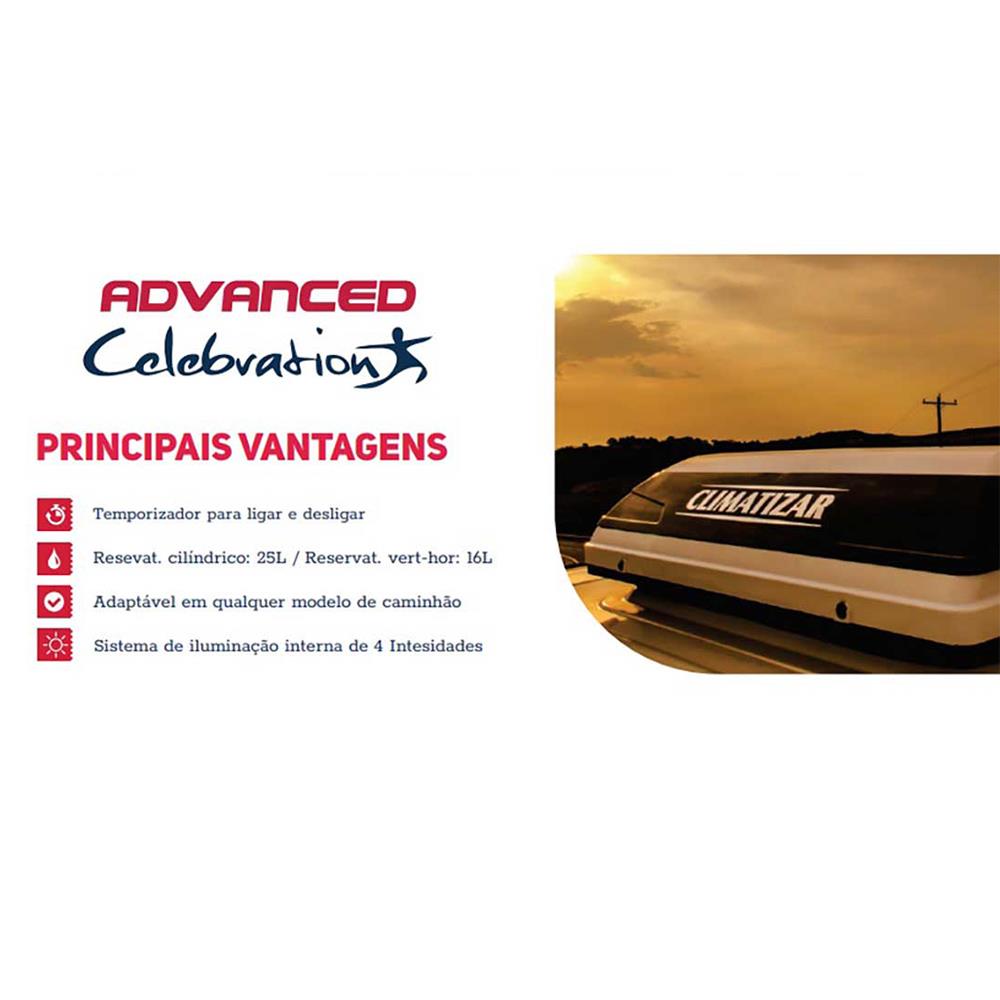 Climatizador Interclima Climatizar Stander Caminhão Volkswagen 12 Volts