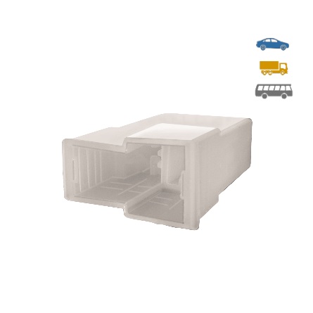 Conector 2 Vias Macho