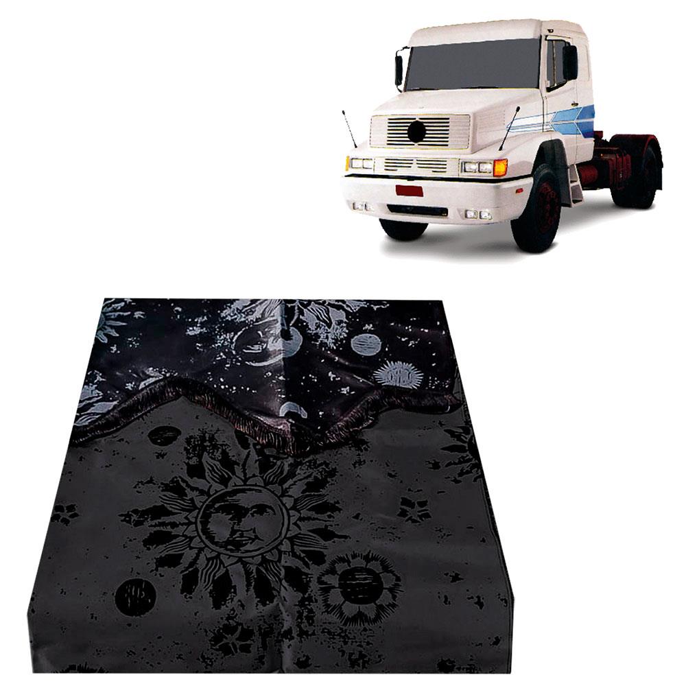 Cortina Mb 1935 Especial c/est 5 Pecas Completa - Preta