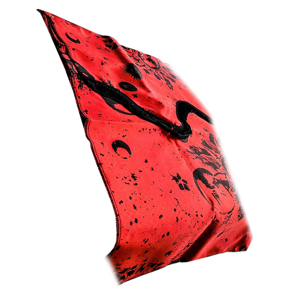 Cortina Caminhão Volkswagem Constellation Cabine Baixa Especial Com Estampa 3 Pecas - Vermelha