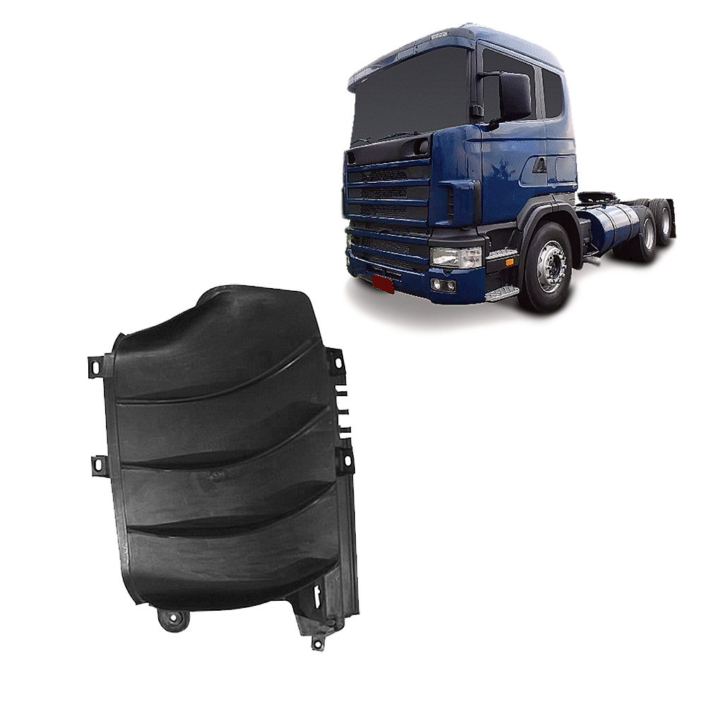 Defletor Cabine Lateral Interno Caminhão Scania Série 4 ”G, R” Lado Esquerdo - 1381565