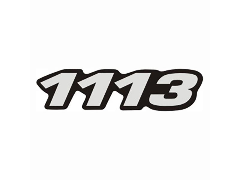Emblema Identificação Resinado Caminhão Mercedes-Benz 1113 - 01 Par