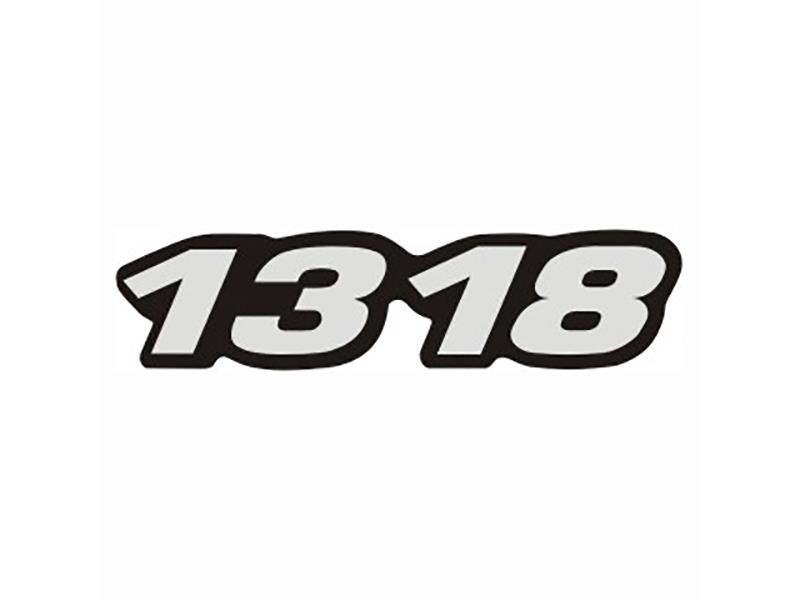 Emblema Identificação Resinado Caminhão Mercedes-Benz 1318 - 01 Par