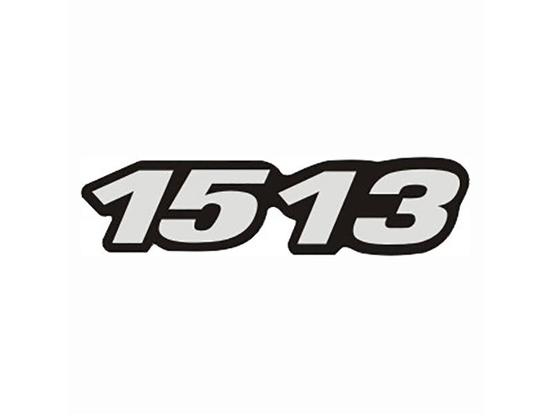 Emblema Identificação Resinado Caminhão Mercedes-Benz 1513 - 01 Par