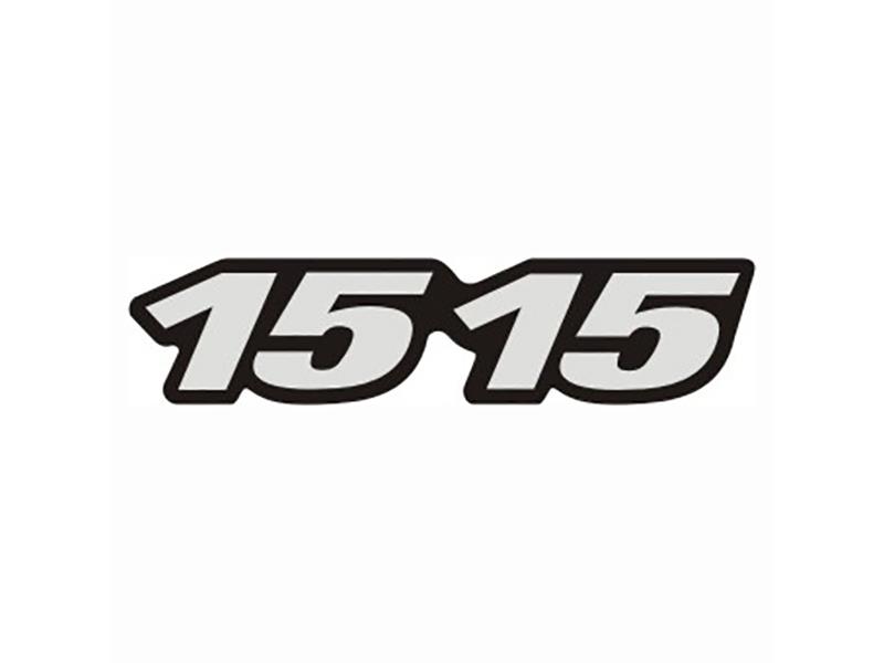 Emblema Identificação Resinado Caminhão Mercedes-Benz 1515 - 01 Par