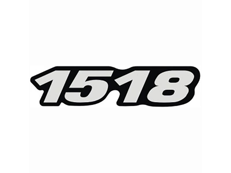 Emblema Identificação Resinado Caminhão Mercedes-Benz 1518 - 01 Par