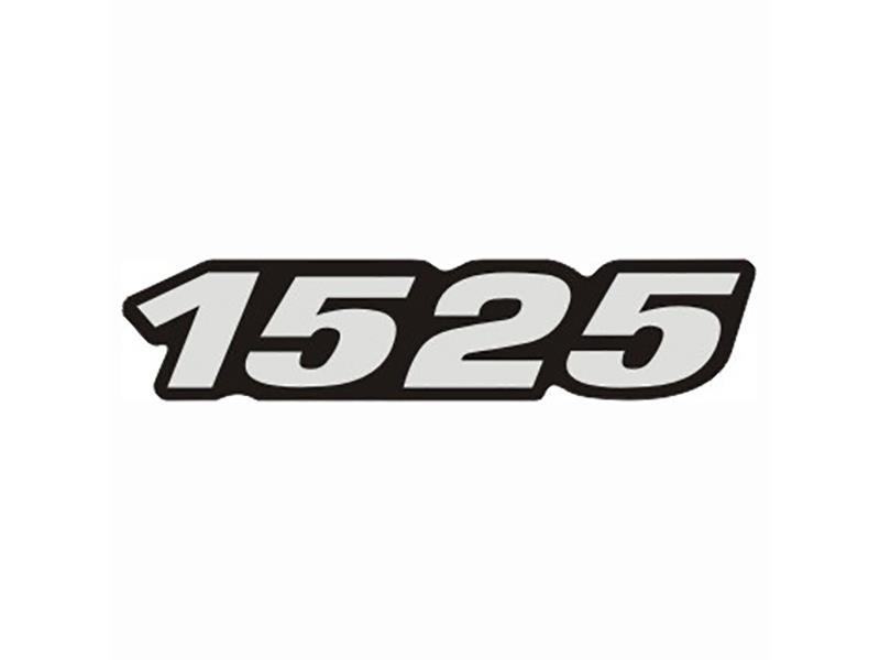 Emblema Identificação Resinado Caminhão Mercedes-Benz 1525 - 01 Par