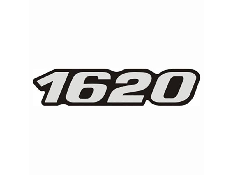 Emblema Identificação Resinado Caminhão Mercedes-Benz 1620, 1996 a 2012 - 01 Par