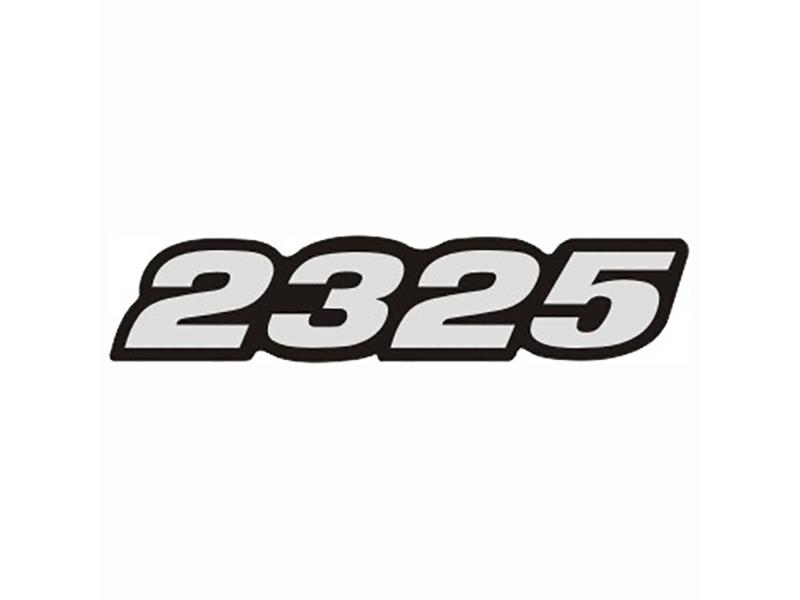 Emblema Identificação Resinado Caminhão Mercedes-Benz 2325 - 01 Par