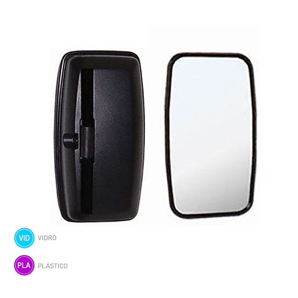 Espelho Retrovisor Caminhão Volkswagen Titan Work Após 2005 - Convexo