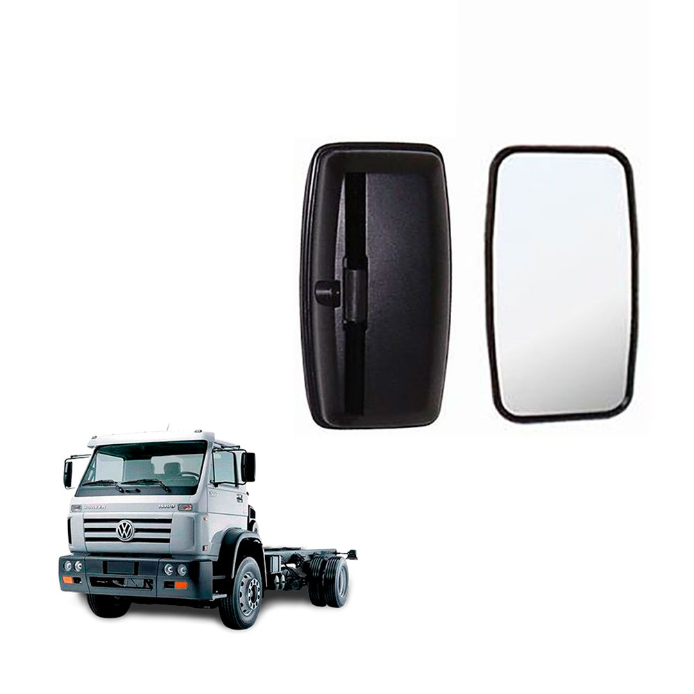 Espelho Retrovisor Caminhão Volkswagen Titan Work Após 2005 - Convexo
