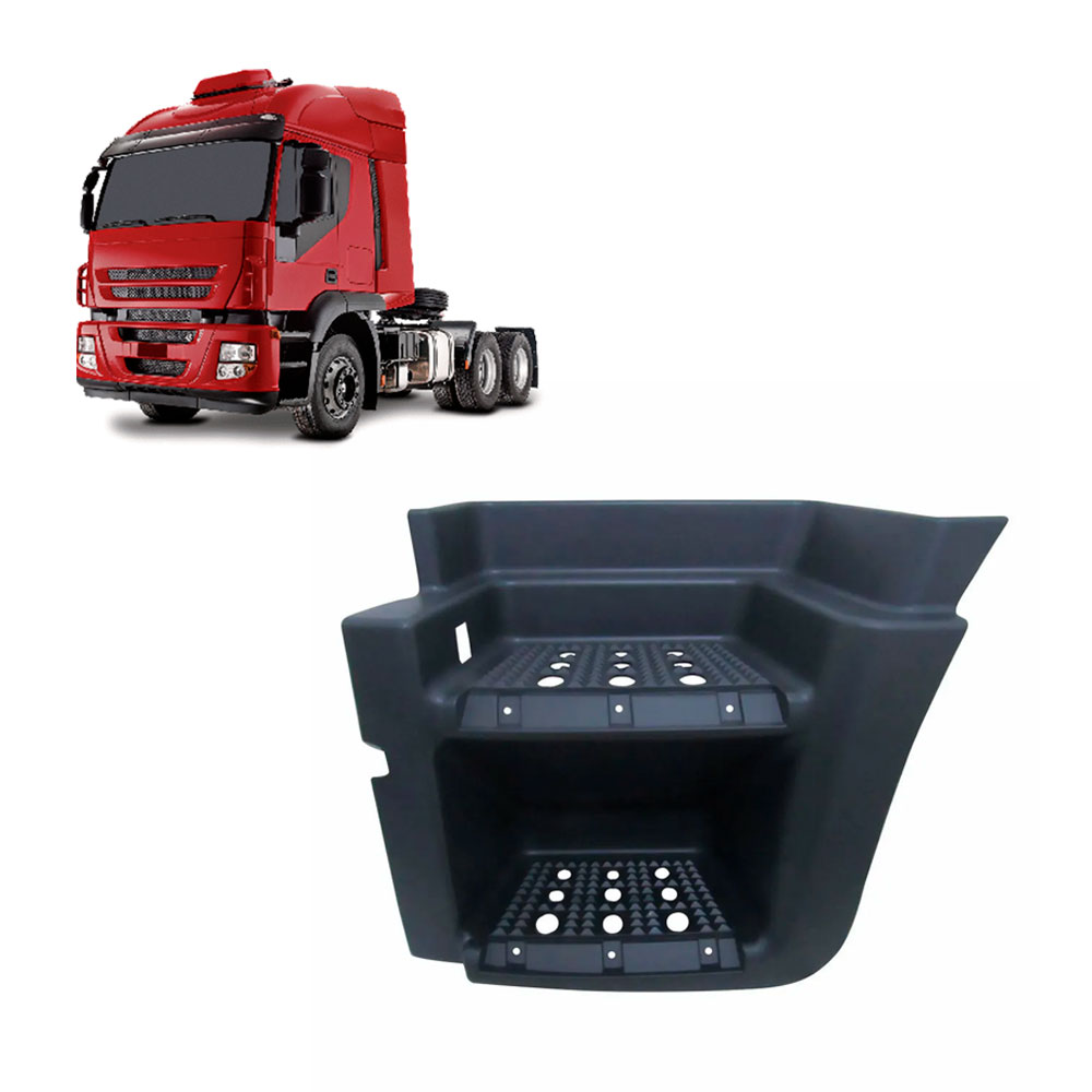 Estribo Caminhão Iveco Stralis após 2007 Lado Esquerdo - 500375430