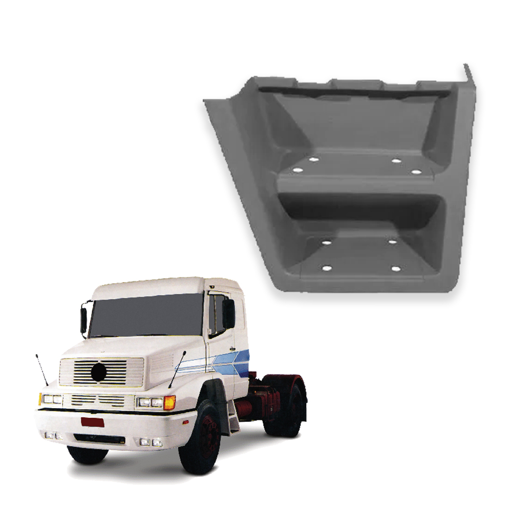 Estribo Caminhão Mercedes-Benz 1935, 1941, 1989 a 1998 Lado Esquerdo - 3846603206