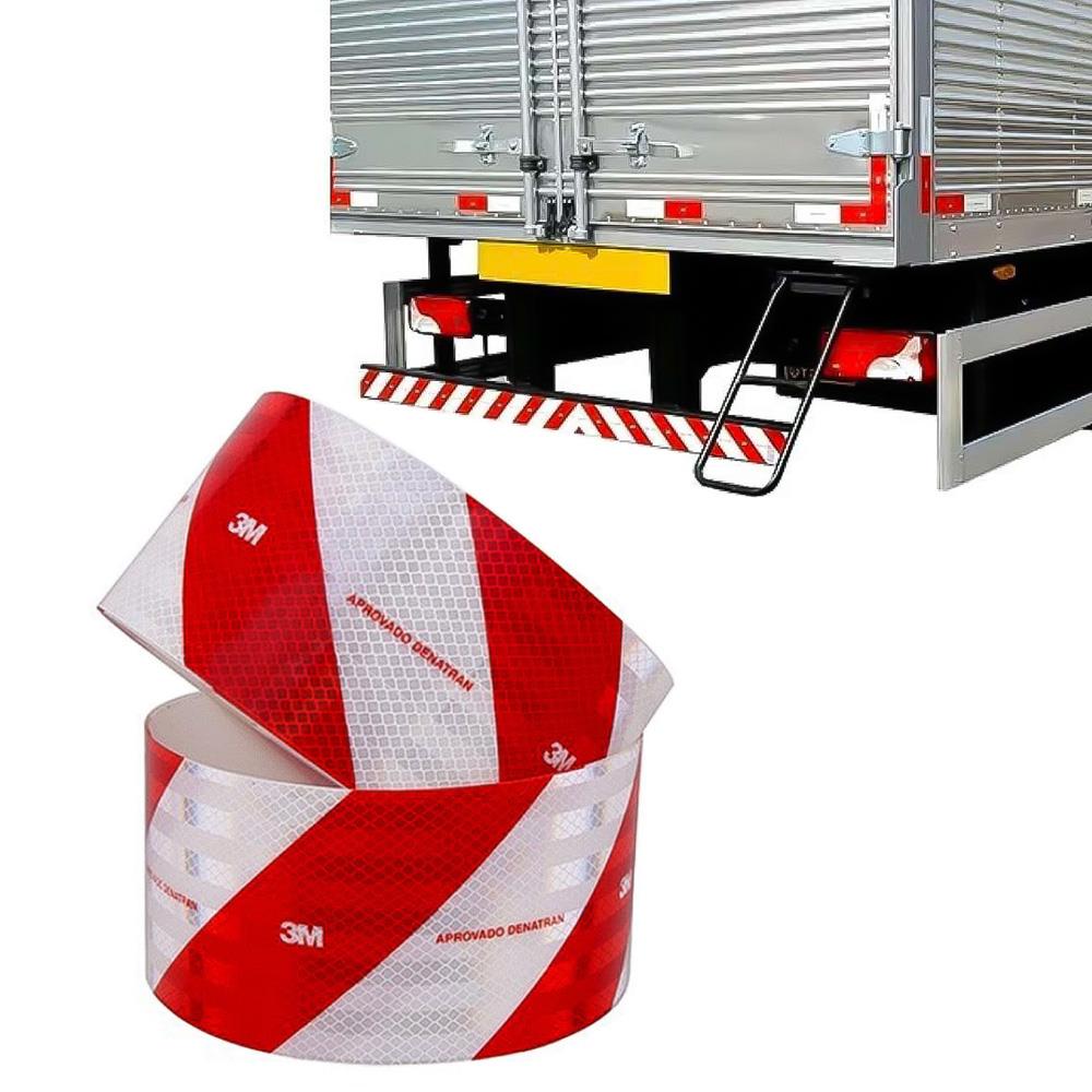 Faixa Refletiva Caminhão Parachoque 2,40 Metros -Original 3M