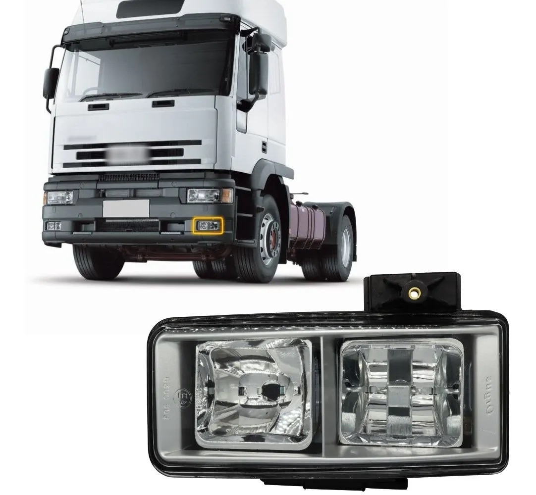 Farol Auxiliar Caminhão Iveco Eurotech Lado Direito Orgus (FI174LD)