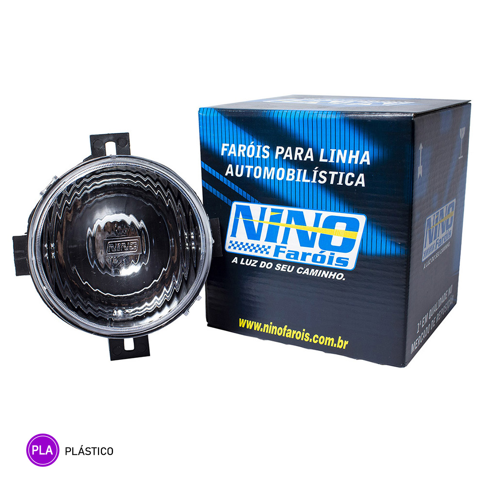 Farol Auxiliar Caminhão Mercedes-Benz 1620, 1938 Após 96 110mm (F-199) - A6448205756