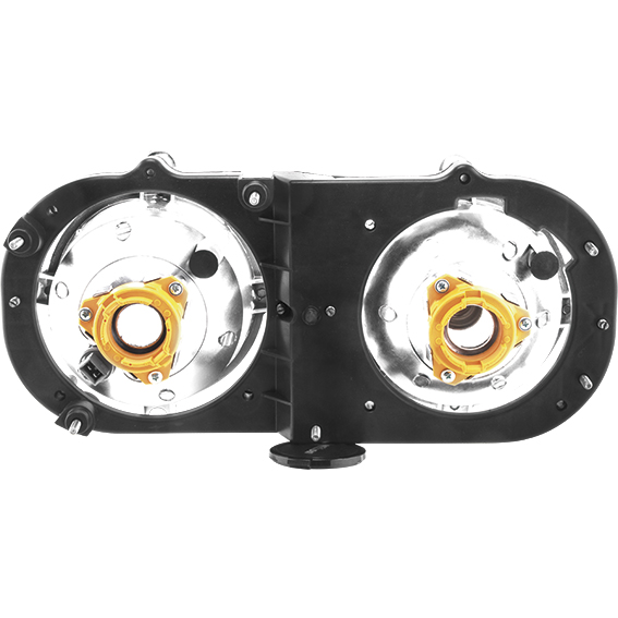 Farol Principal Caminhão Ford Cargo Parachoque Horizontal Lado Esquerdo (F-165)