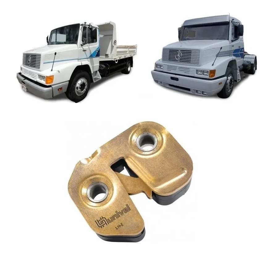 Fechadura Porta Caminhão Mercedes-Benz 709,1618, 1935 de 1989 até 1995 Externa Lado Direito - 6887207335