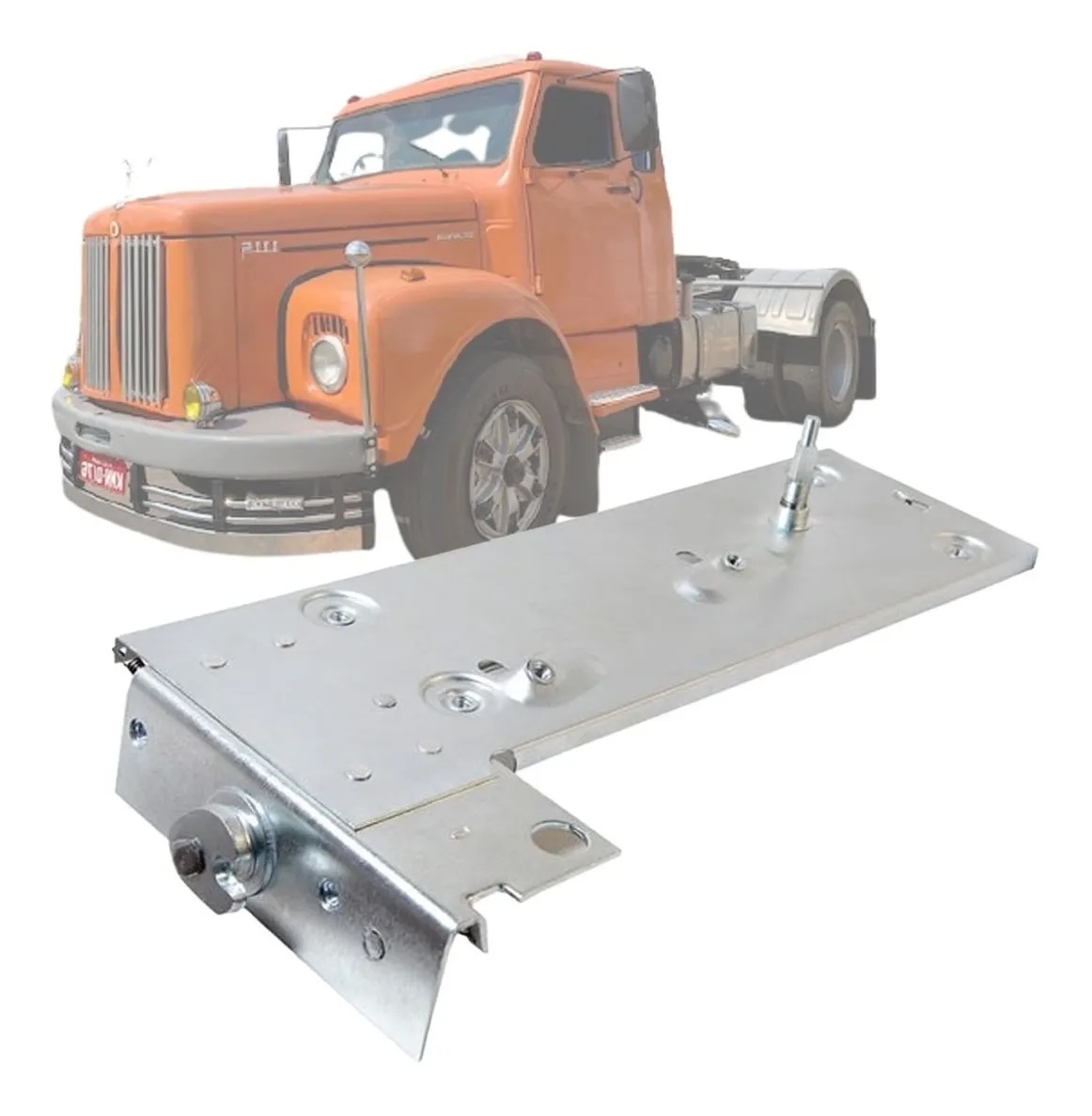 Fechadura Porta Caminhão Scania 110, 111 de 1971 até 1980 Lado Direito - 64076