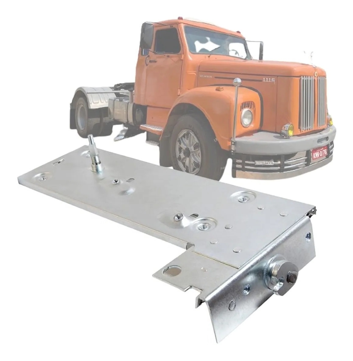 Fechadura Porta Caminhão Scania 110, 111 de 1971 até 1980 Lado Esquerdo - 64075 Fechadura Porta Caminhão Scania 110, 111 de 1971 até 1980 Lado Esquerdo - 64075