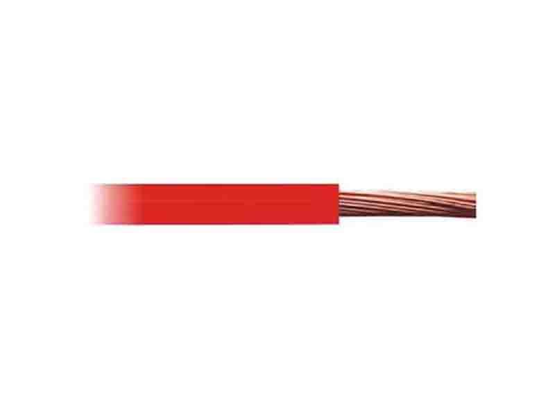 Fio 4,00 10 Cabo Flexivel - Vermelho (Mt)