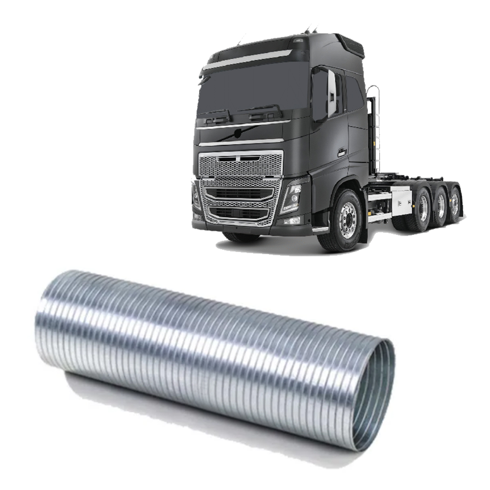 Flexivel Escapamento Caminhão Volvo FH NH Após 1998 345mm 5 Pol