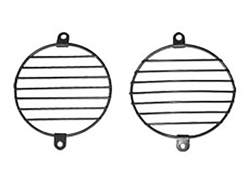 Grade Protetora Farol Auxiliar Caminhão Scania Highline Preta