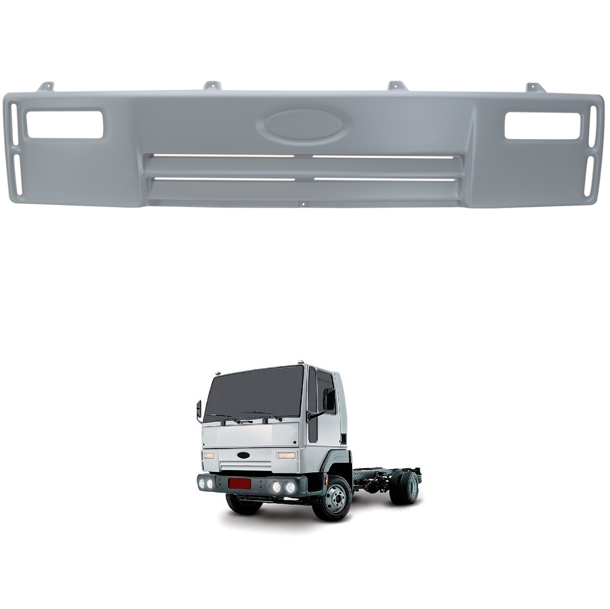Grade Frontal Caminhão Ford Cargo Cargo Após 2000 (Com Abertura) - 2C4558C300AAXWA