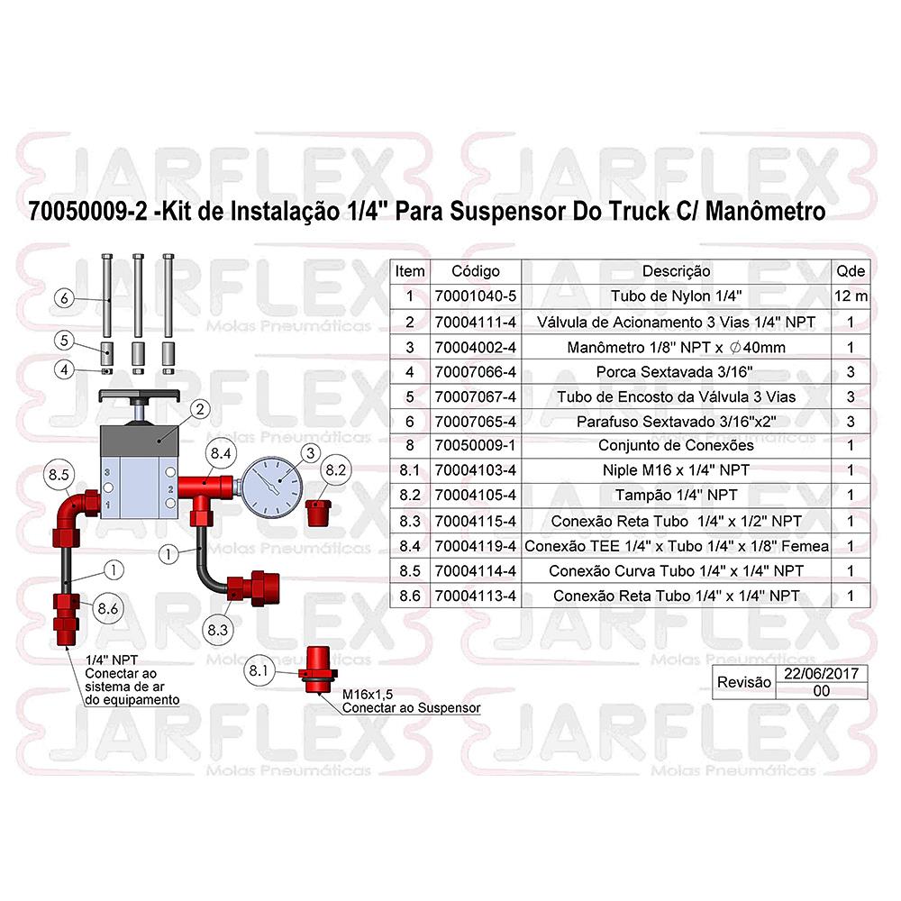 Kit Montagem Suspensor