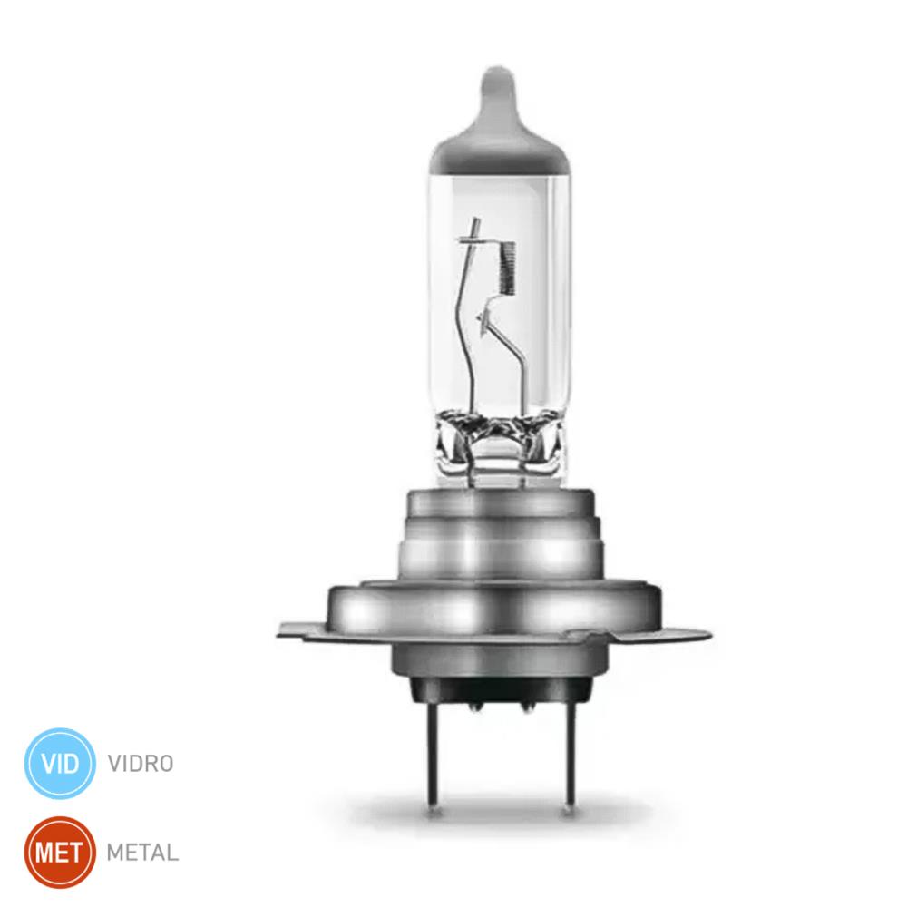 Lampada Biodo H -7 24V 70 Watts  Gauss (Kit com 10 unidades)