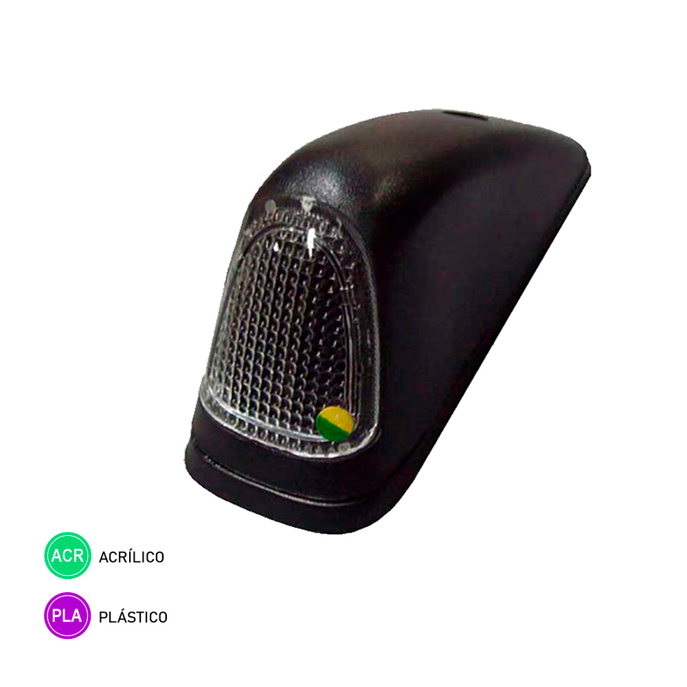 Lanterna Teto Caminhão Mercedes-Benz Atego Axor Accelo Lado Esquerdo - Cristal