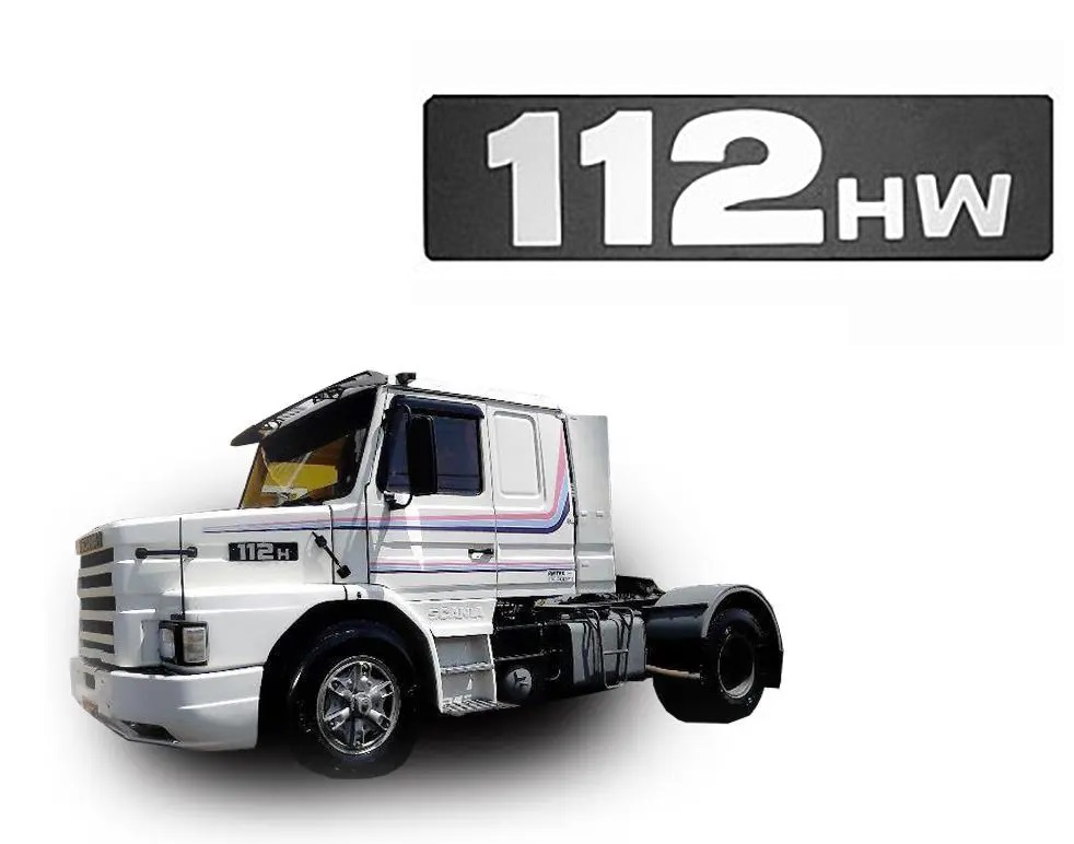 Letreiro Caminhão Scania 112 HW Até 91 - 528789