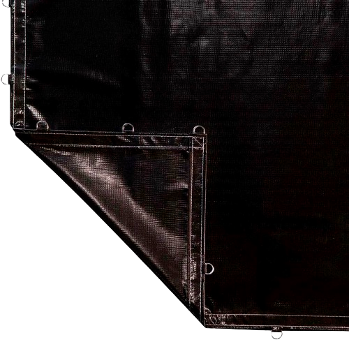 Lona Carga 9 X 5 Metros Preto x Preto - Tradicional