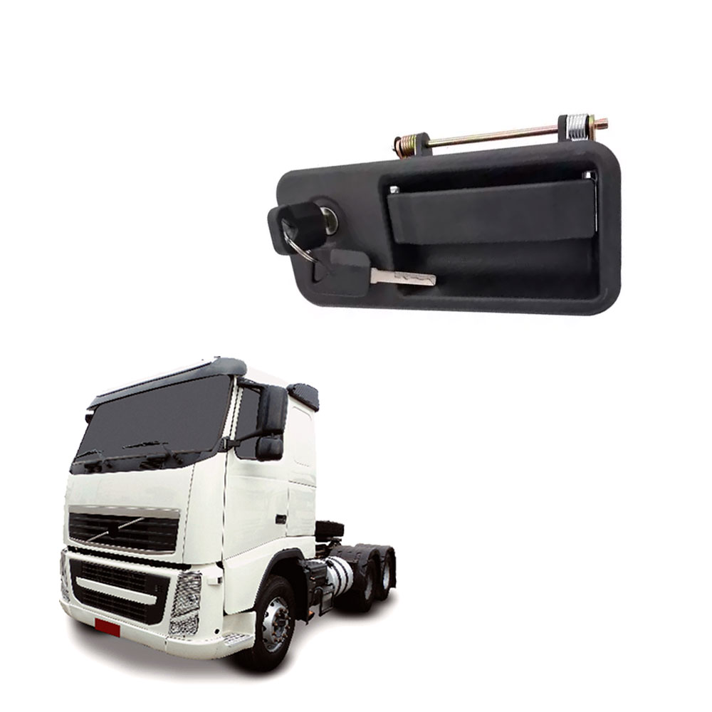 Maçaneta Externa Caminhão Volvo FH NH Após 1998 Completa Lado Direito