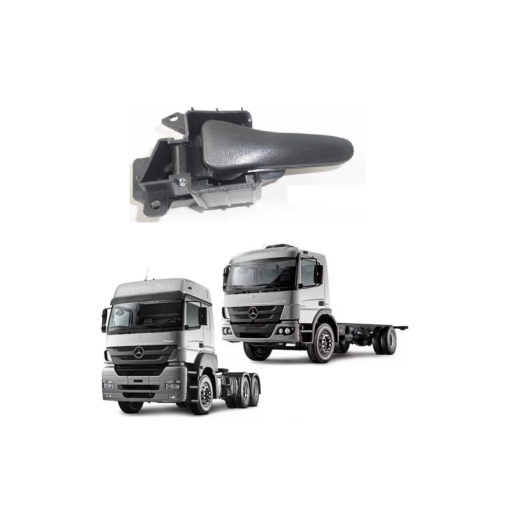 Maçaneta Interna Porta Caminhão Mercedes-Benz Axor Atego Após 2005 Lado Direito