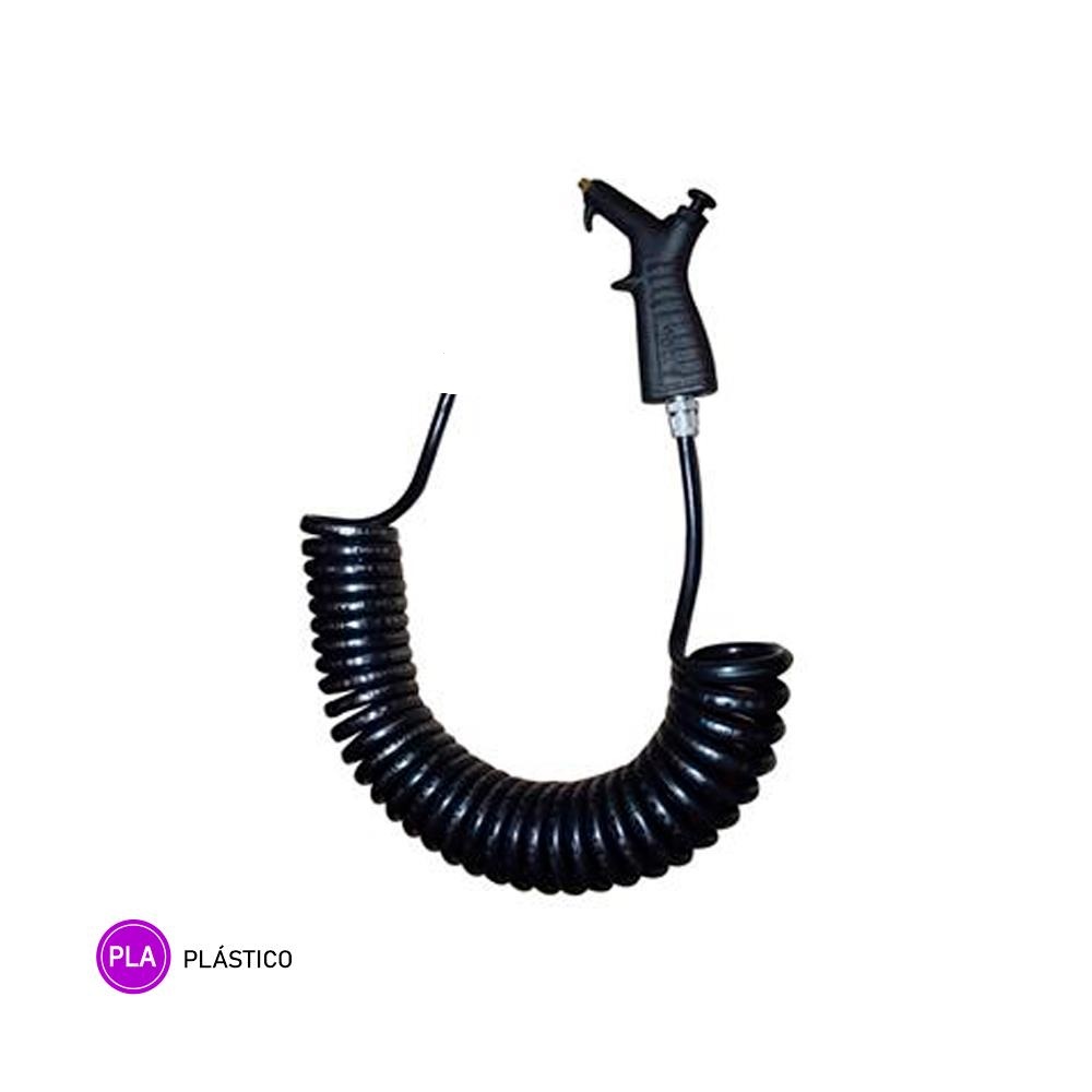 Mangueira Limpeza Cabine com Bico Plastico (P.U) - Preta